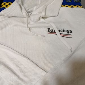 XL MENS BALENCIAGA LONG SLEEVE HOODIE